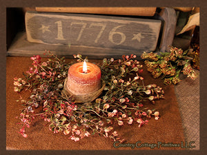 Pepper Grass Candle Ring/Wreath